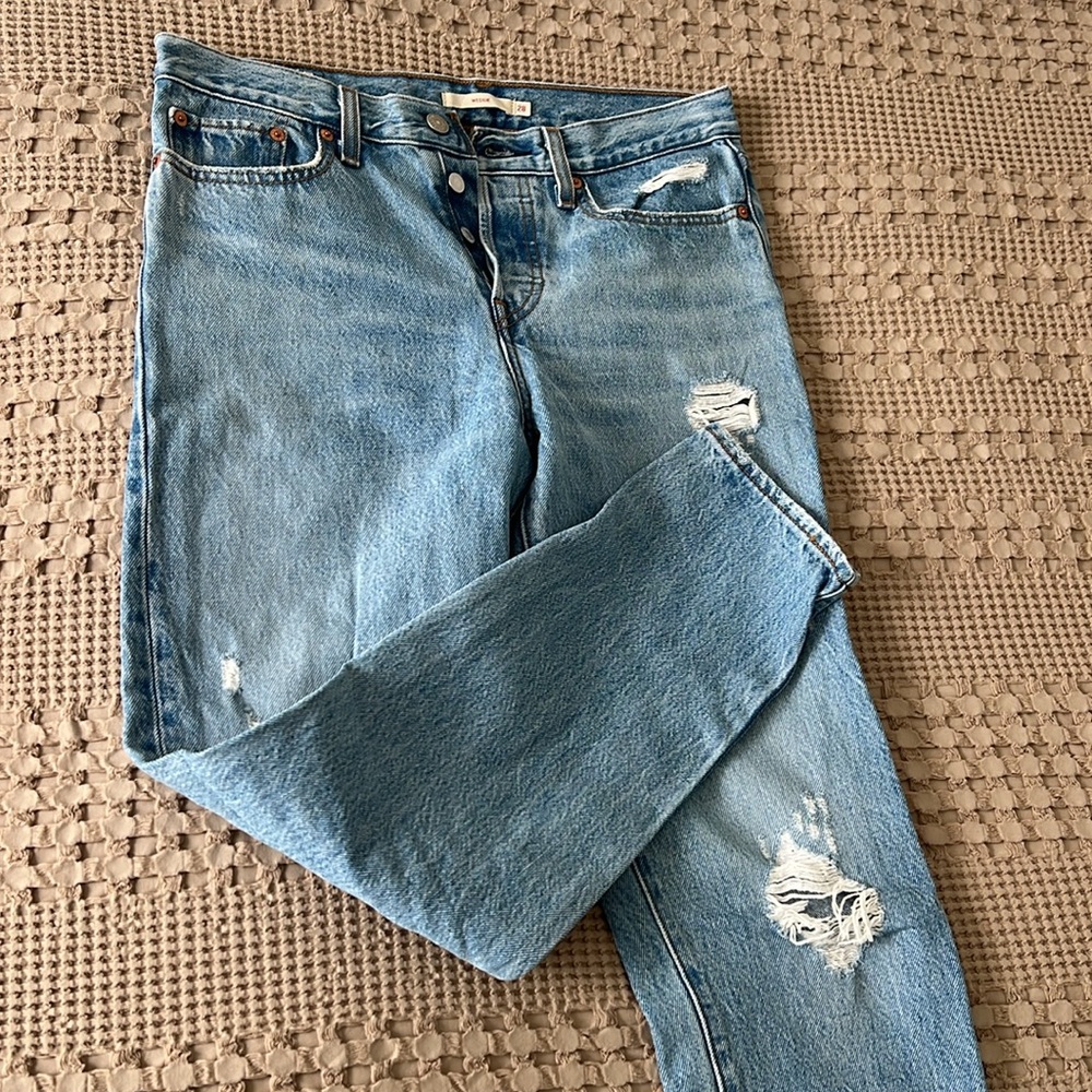 Levi’s Wedgie Ankle Straight Jeans 28